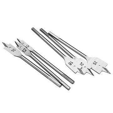 XtremeFast flat drill bit set for wood 10mm to 25mm